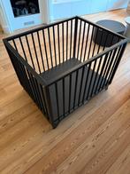 Bopita Retro Zwarte Box + Kleed, Kinderen en Baby's, Boxen, Ophalen, Zo goed als nieuw