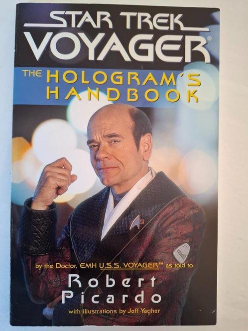 Gesigneerd - The Hologram’s Handbook – Star Trek, Boeken, Science fiction, Zo goed als nieuw, Ophalen of Verzenden