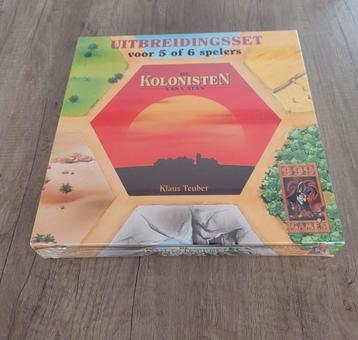 Kolonisten van Catan 5-6 spelers, houten stukken gloednieuw! beschikbaar voor biedingen