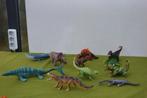 11 verschillende Grote Schleich pvc dinosaurussen en reptiel, Ophalen of Verzenden, Gebruikt