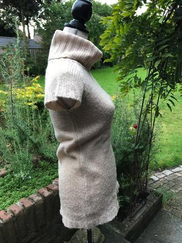 beige losgebreide kol trui van Mim - T2 = nl mt XS-S beschikbaar voor biedingen