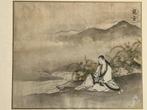Ju Citong (Kiku jidô) chinees japans kunstwerk inkt tekening, Antiek en Kunst, Kunst | Niet-Westerse kunst, Ophalen of Verzenden