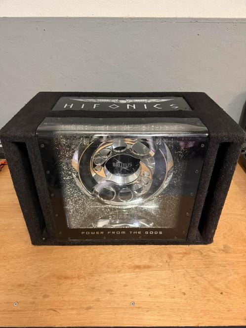 Hifonics subwoofer en caliber amplifier, Auto diversen, Autospeakers, Gebruikt, Ophalen of Verzenden