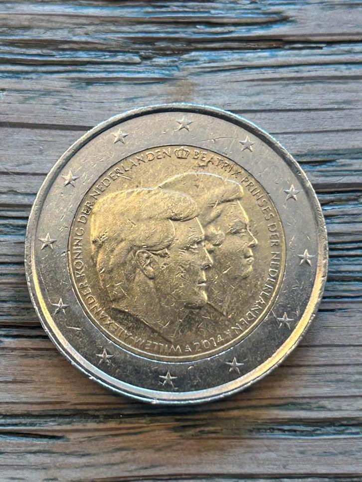 2 euromunt dubbelportret Willem Alexander. Beatrix 🇳🇱, Postzegels en Munten, Munten | Europa | Euromunten, Losse munt, 2 euro