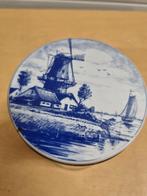 Blik delftsblauw ruitkoeken, Verzamelen, Ophalen of Verzenden