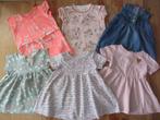 Zomerjurkjes Hema maat 68, Kinderen en Baby's, Babykleding | Maat 68, Ophalen of Verzenden, Zo goed als nieuw, Meisje, Jurkje of Rokje