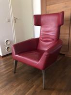 Leolux Elixer fauteuil zitstoel, leer. In zeer goede staat., Huis en Inrichting, Minder dan 75 cm, Leer, Ophalen of Verzenden