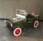 1950s Metalen Tri-ang Jeep Trapauto, Ophalen