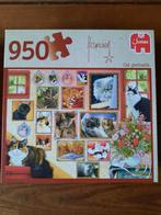 Jumbo puzzel francien's katten 950 stukjes, Ophalen of Verzenden, Zo goed als nieuw