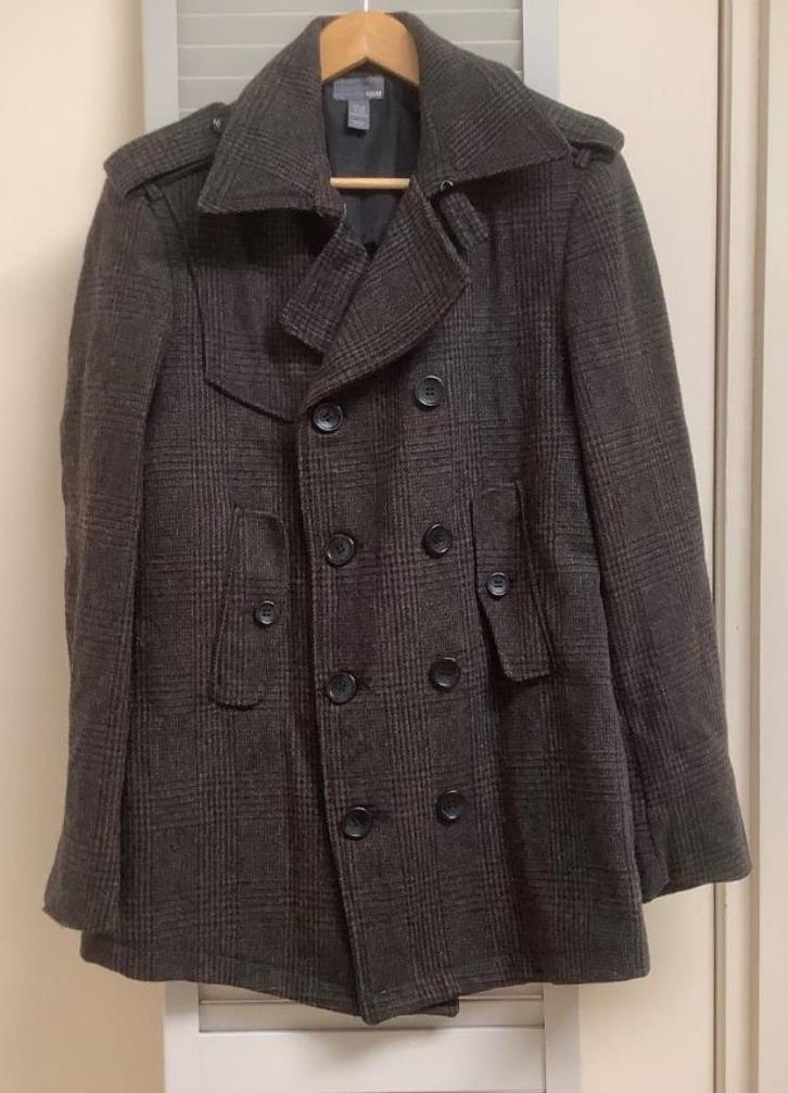 Heerlijk warme mannen winterjas maat 50 // zgan, Kleding | Heren, Jassen | Winter, Zo goed als nieuw, Bruin, Ophalen of Verzenden