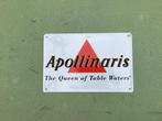Reclamebord Apollinaris, Ophalen of Verzenden, Gebruikt, Reclamebord