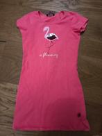 Birds by D-rak roze flamingo jurk maat 140, Ophalen, Zo goed als nieuw, Meisje, Jurk of Rok