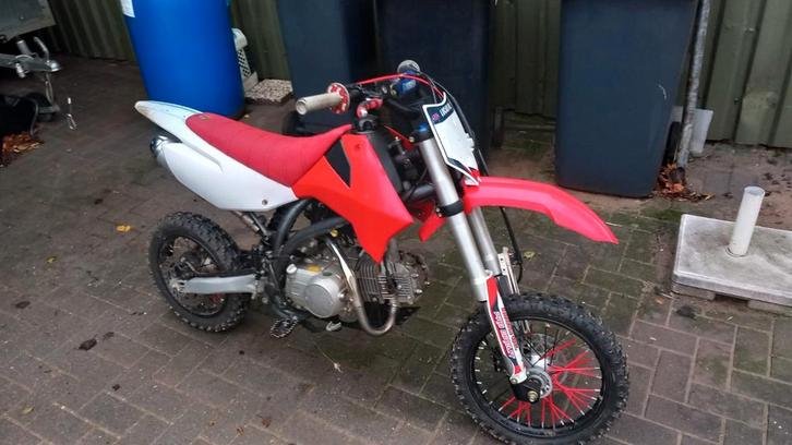 Pitbike 125cc, Fietsen en Brommers, Brommers | Crossbrommers, Gebruikt, Overige merken, Ophalen