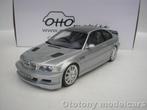 Bmw E46 M3 GTR Street 2001 Silver Metallic 1/18 Otto Mobile, Ophalen of Verzenden, Nieuw, Auto, OttOMobile
