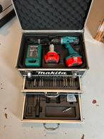 Makita boormachine incl. Koffer, Doe-het-zelf en Verbouw, Gereedschap | Boormachines, Ophalen, Gebruikt, Boormachine