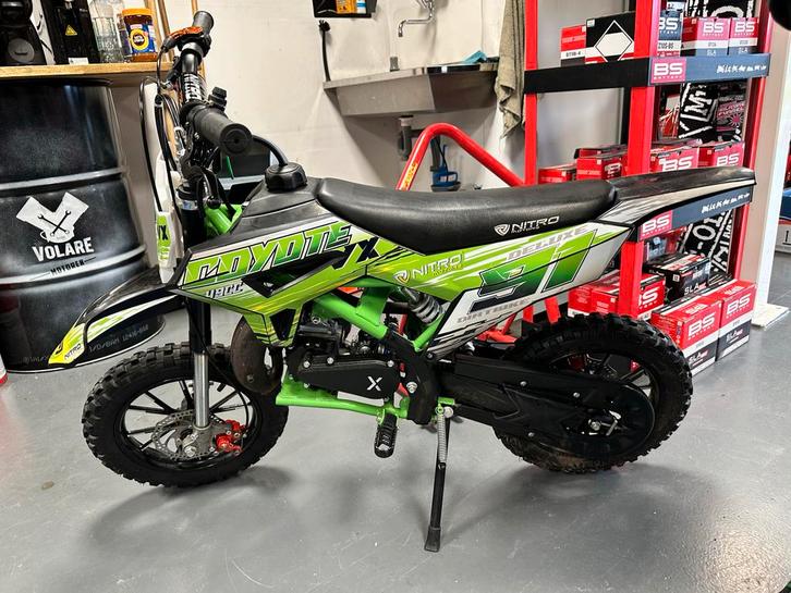 Nitro Kindercrossmotor - crossmotor dirtbike pitbike, Fietsen en Brommers, Minibikes, Midibikes en Pitbikes, Gebruikt, Dirtbike