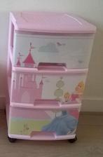 Disney Princess ladekastje op wieltjes | Curver, Gebruikt, Ophalen of Verzenden, 3 of 4 laden, Minder dan 100 cm