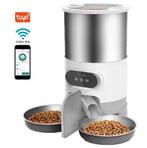 Tuya Automatische 4,5L dubbele Voerbak, Hond of Kat, Ophalen of Verzenden