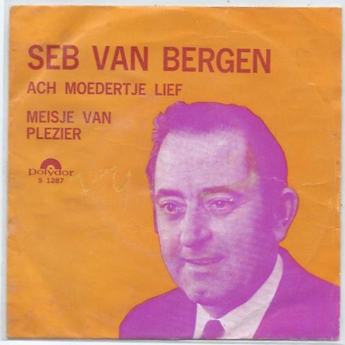 Seb van Bergen- Ach Moedertje Lief, Cd's en Dvd's, Vinyl | Nederlandstalig, Zo goed als nieuw, Levenslied of Smartlap, Overige formaten