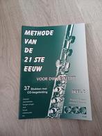 Methode van de 21ste eeuw voor dwarsfluit deel 2, Muziek en Instrumenten, Les of Cursus, Ophalen of Verzenden, Zo goed als nieuw