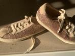 leder sneakers met glitter van Zara, Kleding | Dames, Ophalen of Verzenden, Roze, Sneakers of Gympen, Zo goed als nieuw