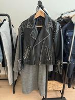 Topshop - studded jacket, Topshop, Gedragen, Maat 38/40 (M), Zwart