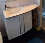Wastafel met kast - Badkamer, Huis en Inrichting, Badkamer | Badkamermeubels, Ophalen, 50 tot 100 cm, Zo goed als nieuw, Minder dan 100 cm