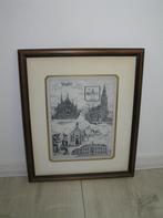 Pentekeningen Monumentale gebouwen Veghel, Antiek en Kunst, Ophalen