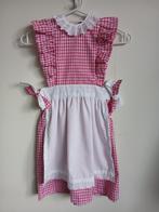 Ot en Sien jurkje Fucsia/wit maat 128, Kinderen en Baby's, Carnavalskleding en Verkleedspullen, Verzenden, Nieuw, 122 t/m 128