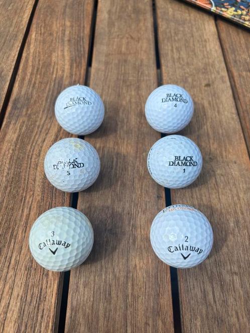 Golfballen Callaway & Black Diamond . Setprijs €3.50, Sport en Fitness, Golf, Bal(len), Callaway, Ophalen of Verzenden