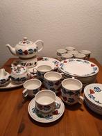 Boerenbont Servies - Compleet!, Huis en Inrichting, Keuken | Servies, Ophalen, Gebruikt, Aardewerk, Boerenbont