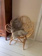 Rotan riet bloem flower floral stoel kinderkamer, Ophalen, Bruin, Riet of Rotan, Zo goed als nieuw