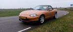 Mazda MX-5 1.6 I 1998 Bruin, Auto's, Mazda, Achterwielaandrijving, 4 cilinders, 990 kg, Handgeschakeld