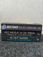 Nicci French en Paula Hawkins, incl. verzending, Boeken, Thrillers, Gelezen, Ophalen of Verzenden, Wereld overig