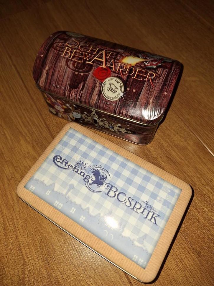 2x Efteling Blikken - Schatbewaarder & Bosrijk, Verzamelen, Efteling, Gebruiksvoorwerp, Ophalen of Verzenden