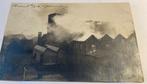 Fotokaart brand Spinnerij Almelo 31 maart 1914, Verzenden, Voor 1920, Gelopen, Overijssel