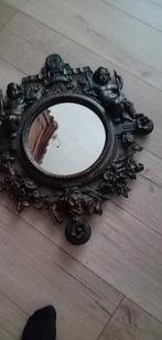 Gietijzer zware ornament met spiegel, Antiek en Kunst, Ophalen, Overige vormen, 50 tot 100 cm, Minder dan 100 cm