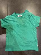 Groen Boss T-shirt maat 71, Kinderen en Baby's, Babykleding | Maat 62, Ophalen, Zo goed als nieuw, Jongetje, Shirtje of Longsleeve