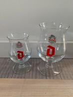 2x Duvel glas 15cl en 33cl, Ophalen of Verzenden, Zo goed als nieuw, Glas of Glazen, Duvel