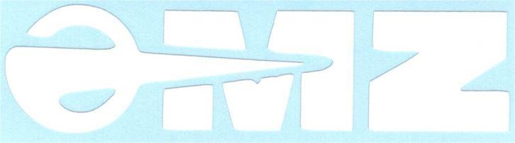 MZ sticker #3, Motoren, Accessoires | Stickers, Verzenden
