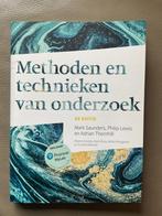 Mark Saunders - Methoden en technieken van onderzoek, Ophalen, Zo goed als nieuw, Overige niveaus, Nederlands