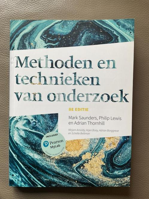 Mark Saunders - Methoden en technieken van onderzoek, Boeken, Schoolboeken, Zo goed als nieuw, Nederlands, Overige niveaus, Ophalen