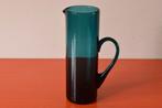 Retro vintage glazen Lindshammar Sweden karaf / oorvaas, Ophalen of Verzenden