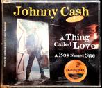 CD/SINGLE  JOHNNY CASH - A Thing Called Love/Boy Named Sue, Ophalen of Verzenden, Gebruikt, Country en Western