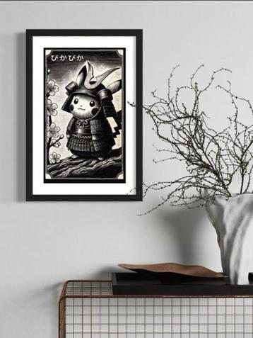 Kunstwerk Pikachu (Pokemon) Sakura beschikbaar voor biedingen