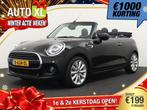 MINI Cabrio 1.5 Cooper Sidewalk Edition Navi Climate LED Sto, Auto's, Mini, Gebruikt, Euro 6, Cabriolet, 4 stoelen