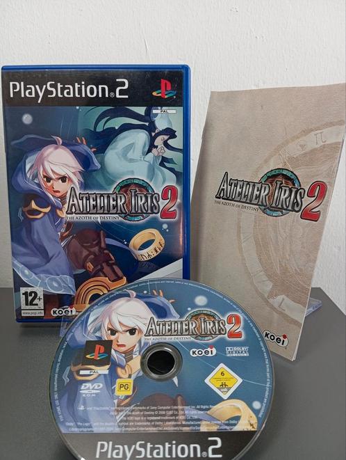 Atelier Iris 2 - Ps2 (Italiaans hoesje), Spelcomputers en Games, Games | Sony PlayStation 2, Zo goed als nieuw, Role Playing Game (Rpg)