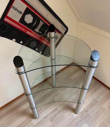 Spectral Audio meubel - Glas / RVS. beschikbaar voor biedingen