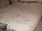 grote witte katoenen handgehaakte sprei 0ng.200x200, Ophalen of Verzenden