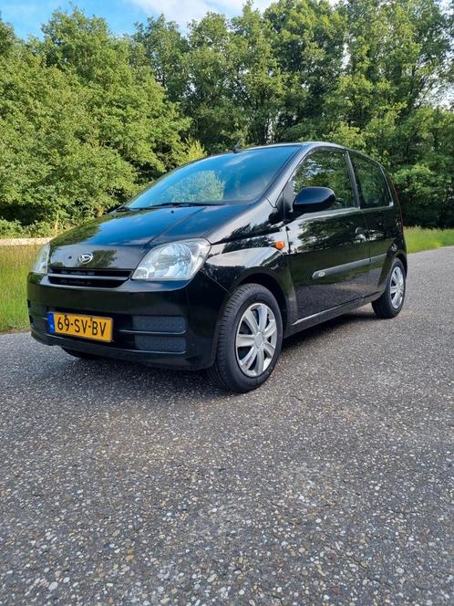 Daihatsu Cuore 1.0 Osaka 3D 2006 Zwart airco, Auto's, Daihatsu, Bedrijf, Cuore, ABS, Airbags, Airconditioning, Metallic lak, Radio